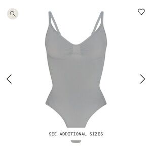 NWT Seamless Sculpt Thong Bodysuit